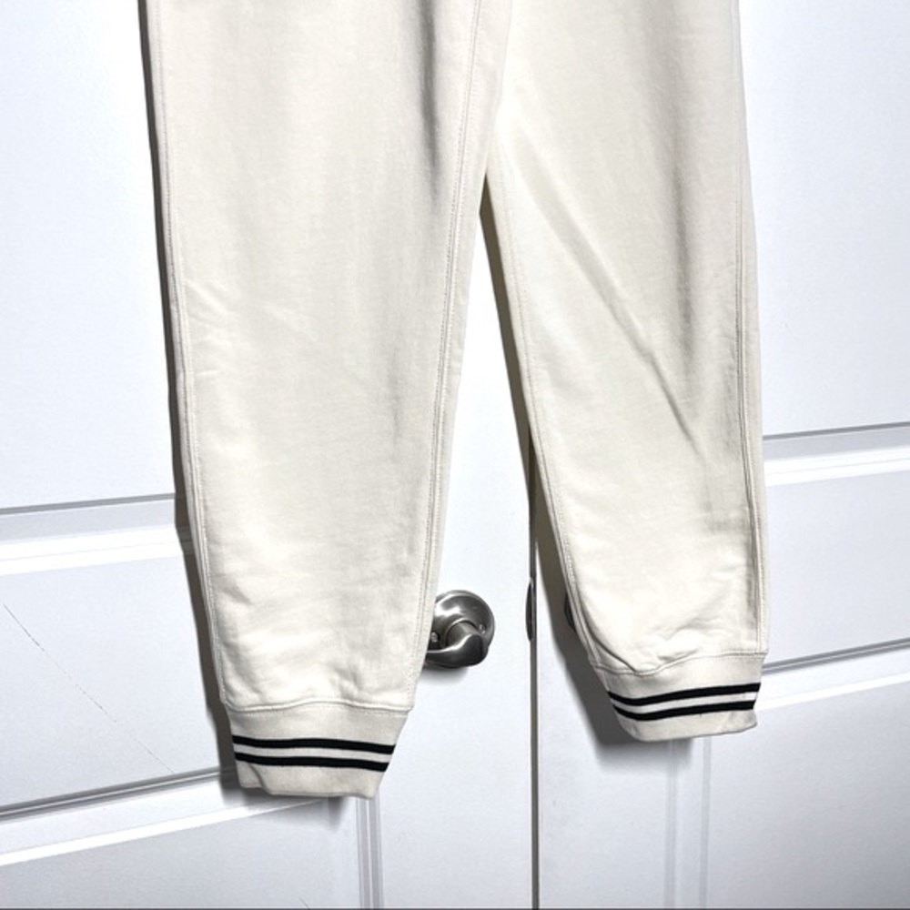 J Crew University terry sweatpants Jogger striped cuffs size XXS NWT - Picture 5 of 10